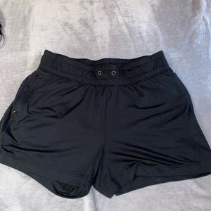 soft black shorts